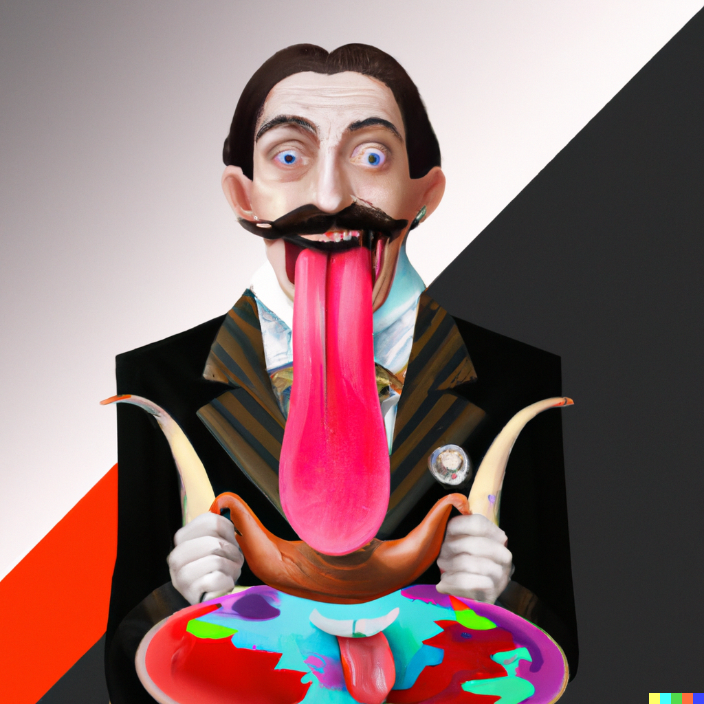 AI generated interpretation of Dali.